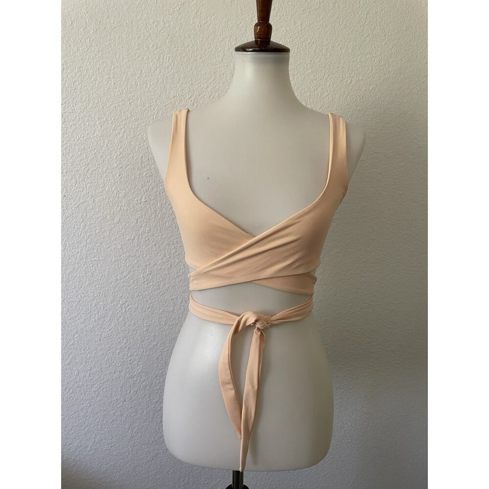 Aila Blue Swim Wrap Bikini Top Felix Swimwear Beach Summer Poolside